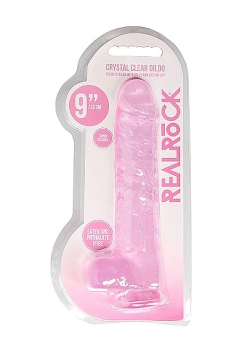 9"" / 23 cm Realistic Dildo With Balls - Pink 9"" / 23 cm Realistic Dildo With Balls - Pink