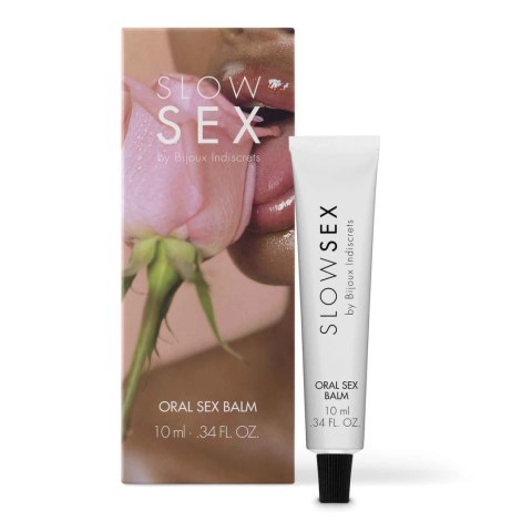 Bijoux Indiscrets Slow Sex balsam kokosowy do pielęgnacji ust 10 ml Bijoux Indiscrets