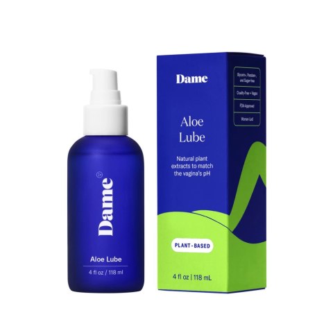 Dame Products Aloe Lube 118 ml - nawilżający żel intymny z aloesem Dame Products Dame Products Aloe Lube 118 ml - nawilżający żel intymny z aloesem Dame Products