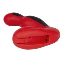 ElectraStim Silicone Fusion Habanero - ergonomiczny aplikator do stymulacji prostaty, czerwony, 13,1 cm ElectraStim