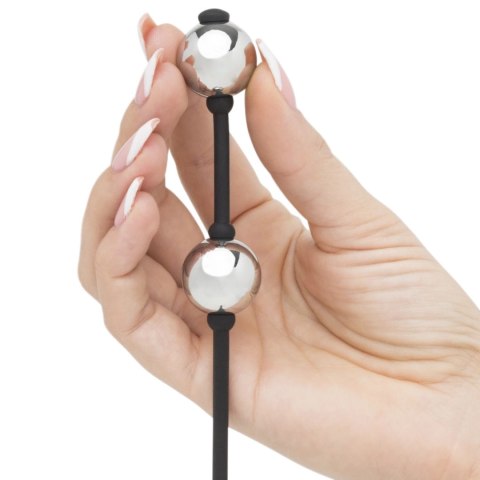 Fifty Shades of Grey Inner Goddess Mini - kulki Kegla, srebrne, 85g Fifty Shades of Grey Fifty Shades of Grey Inner Goddess Mini - kulki Kegla, srebrne, 85g Fifty Shades of Grey