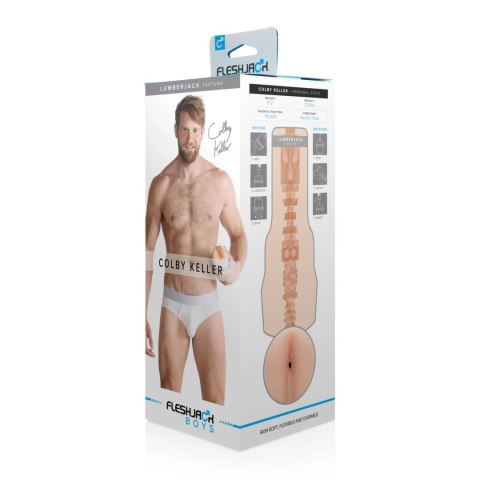 Fleshjack Boys Colby Keller Lumberjack - model anatomiczny SuperSkin Fleshlight Fleshjack Boys Colby Keller Lumberjack - model anatomiczny SuperSkin Fleshlight