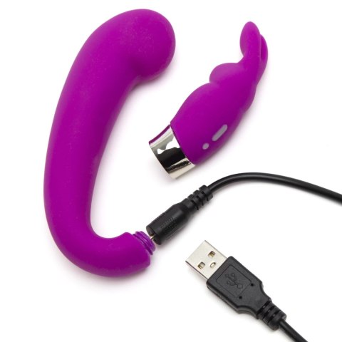 Happy Rabbit G-Spot Clitoral Curve - model z podwojną stymulacją, fioletowy Happy Rabbit Happy Rabbit G-Spot Clitoral Curve - model z podwojną stymulacją, fioletowy Happy Rabbit