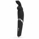 Happy Rabbit Wand Black - silikonowe urządzenie masujące, 26,7 cm Happy Rabbit
