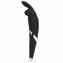 Happy Rabbit Wand Black - silikonowe urządzenie masujące, 26,7 cm Happy Rabbit
