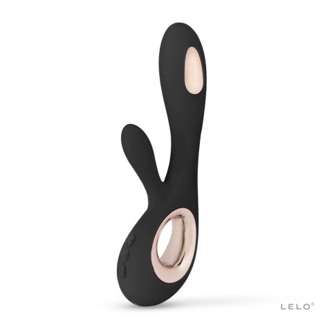 LELO™ Soraya Wave Black – Luksusowy Masażer z Technologią WaveMotion™
