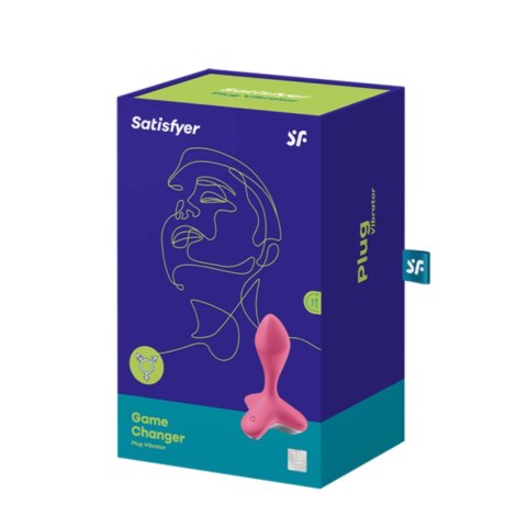 Satisfyer Game Changer Pink - Wibrujący anatomiczny model intymny IPX7 Satisfyer Satisfyer Game Changer Pink - Wibrujący anatomiczny model intymny IPX7 Satisfyer