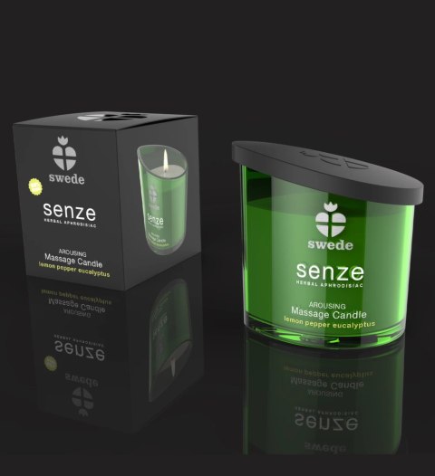 Swede Senze Massage Candle Arousing 50 ml cytryna-eukaliptus Swede Swede Senze Massage Candle Arousing 50 ml cytryna-eukaliptus Swede