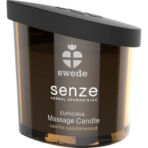 Swede Senze Massage Candle Euphoria 50ml wanilia drzewo sandałowe Swede