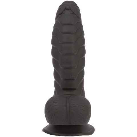 Addiction Ben Dong 18 cm Black - silikonowa anatomiczna forma, prążkowana Addiction Addiction Ben Dong 18 cm Black - silikonowa anatomiczna forma, prążkowana Addiction