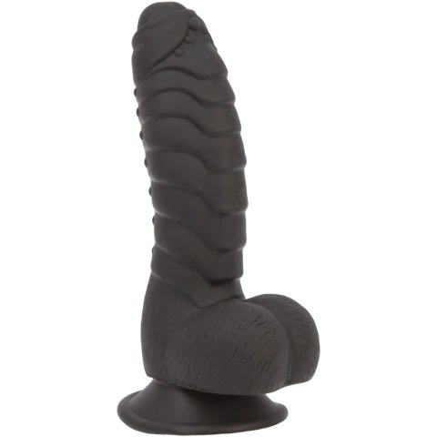 Addiction Ben Dong 18 cm Black - silikonowa anatomiczna forma, prążkowana Addiction Addiction Ben Dong 18 cm Black - silikonowa anatomiczna forma, prążkowana Addiction