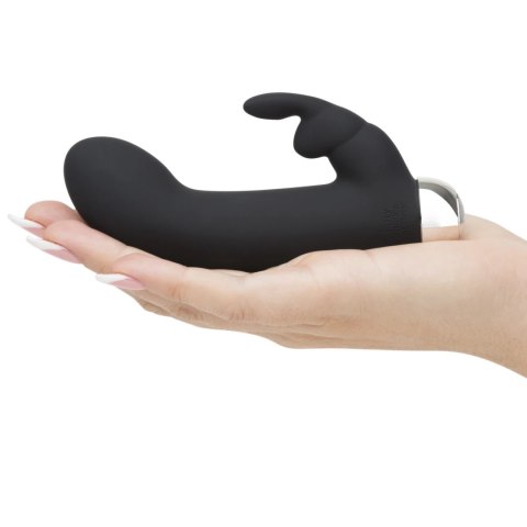 Fifty Shades of Grey Greedy Girl Mini Rabbit Wibrator USB, czarny, wodoodporny Fifty Shades of Grey Fifty Shades of Grey Greedy Girl Mini Rabbit Wibrator USB, czarny, wodoodporny Fifty Shades of Grey