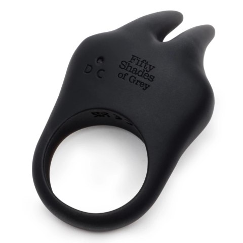 Fifty Shades of Grey Sensation Rabbit Ring silikonowy, ładowany USB Fifty Shades of Grey
