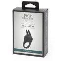 Fifty Shades of Grey Sensation Rabbit Ring silikonowy, ładowany USB Fifty Shades of Grey