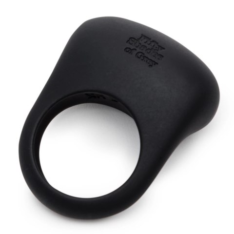 Fifty Shades of Grey Sensation - silikonowy pierścień wibrujący USB, czarny Fifty Shades of Grey Fifty Shades of Grey Sensation - silikonowy pierścień wibrujący USB, czarny Fifty Shades of Grey