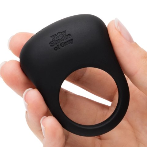 Fifty Shades of Grey Sensation - silikonowy pierścień wibrujący USB, czarny Fifty Shades of Grey Fifty Shades of Grey Sensation - silikonowy pierścień wibrujący USB, czarny Fifty Shades of Grey