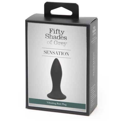 Fifty Shades of Grey Sensation - wibrująca sonda silikonowa, czarna Fifty Shades of Grey Fifty Shades of Grey Sensation - wibrująca sonda silikonowa, czarna Fifty Shades of Grey