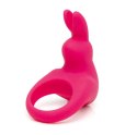 Happy Rabbit Pierścień Wibrujący Rożowy 12 Trybow USB Wodoodporny Happy Rabbit