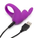Happy Rabbit Pierścień Wibrujący Rożowy 12 Trybow USB Wodoodporny Happy Rabbit