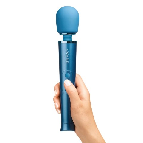 Le Wand Petite Blue - Kompaktowy masażer wielofunkcyjny USB, wodoodporny Le Wand Le Wand Petite Blue - Kompaktowy masażer wielofunkcyjny USB, wodoodporny Le Wand