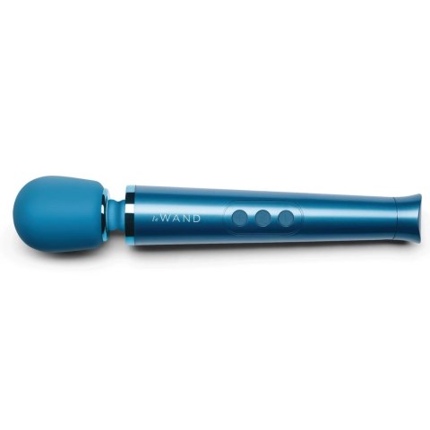Le Wand Petite Blue - Kompaktowy masażer wielofunkcyjny USB, wodoodporny Le Wand Le Wand Petite Blue - Kompaktowy masażer wielofunkcyjny USB, wodoodporny Le Wand