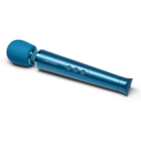 Le Wand Petite Blue - Kompaktowy masażer wielofunkcyjny USB, wodoodporny Le Wand Le Wand Petite Blue - Kompaktowy masażer wielofunkcyjny USB, wodoodporny Le Wand