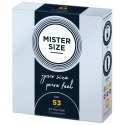 Mister Size Prezerwatywy 53 mm - 3 sztuki, dopasowany rozmiar Mister Size Mister Size Prezerwatywy 53 mm - 3 sztuki, dopasowany rozmiar Mister Size