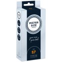 Mister Size Prezerwatywy 57 mm 10 szt. - Dopasowany anatomiczny rozmiar Mister Size