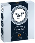 Mister Size Prezerwatywy 57 mm 3 szt. - precyzyjny dobor rozmiaru Mister Size Mister Size Prezerwatywy 57 mm 3 szt. - precyzyjny dobor rozmiaru Mister Size