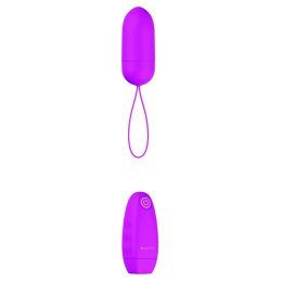 B Swish bnaughty Classic Unleashed Cerise - system intymny z pilotem, 7.6 cm B Swish