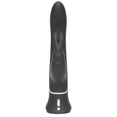 Happy Rabbit Triple Curve Black - trojfunkcyjny model silikonowy USB Happy Rabbit Happy Rabbit Triple Curve Black - trojfunkcyjny model silikonowy USB Happy Rabbit