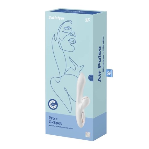 Satisfyer Pro G-Spot Rabbit rożowy - masażer dwufunkcyjny z falami powietrza Satisfyer Satisfyer Pro G-Spot Rabbit rożowy - masażer dwufunkcyjny z falami powietrza Satisfyer