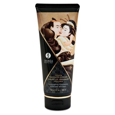 Shunga Massage Cream Chocolate 200 ml - krem do masażu o zapachu czekolady Shunga
