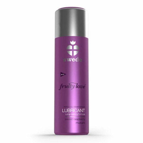 Swede™ Fruity Love – Lubrykant o Aromacie Maliny i Rabarbaru 100 ml Swede™ Fruity Love – Lubrykant o Aromacie Maliny i Rabarbaru 100 ml