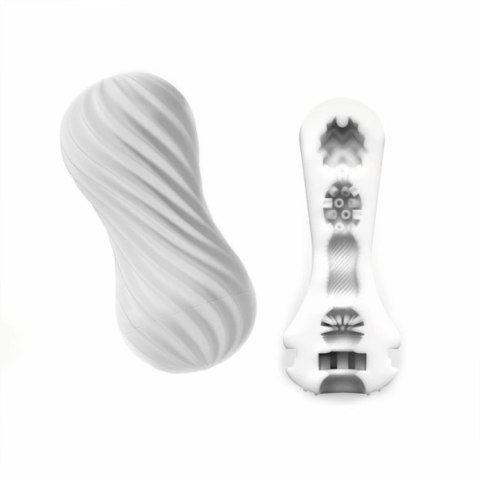 Tenga Flex Silky White - elastyczna maszyna intymna spiralna, biała Tenga Tenga Flex Silky White - elastyczna maszyna intymna spiralna, biała Tenga