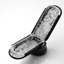 Tenga Flip Zero Black - zaawansowana maszyna intymna, edycja Strong Tenga