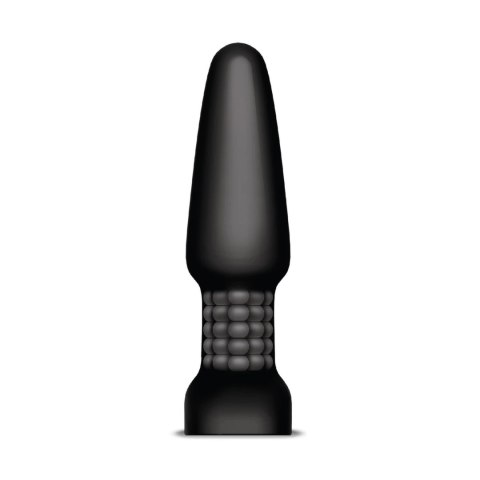 B-Vibe Rimming Plug 2 Black - bezprzewodowy system rotacyjny, silikon B-vibe B-Vibe Rimming Plug 2 Black - bezprzewodowy system rotacyjny, silikon B-vibe
