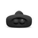 B-Vibe Rimming Plug 2 Black - bezprzewodowy system rotacyjny, silikon B-vibe