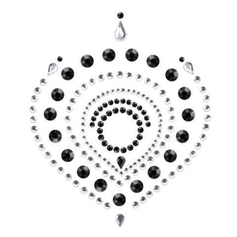 Bijoux Indiscrets Flamboyant Black & Silver - Kryształki dekoracyjne na ciało Bijoux Indiscrets Bijoux Indiscrets Flamboyant Black & Silver - Kryształki dekoracyjne na ciało Bijoux Indiscrets