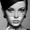 Bijoux Indiscrets Louise maska na oczy wielokrotnego użytku czarna Bijoux Indiscrets