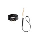Bijoux Indiscrets MAZE Wide Choker Black - obroża z odpinaną smyczą Bijoux Indiscrets Bijoux Indiscrets MAZE Wide Choker Black - obroża z odpinaną smyczą Bijoux Indiscrets
