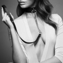 Bijoux Indiscrets MAZE Wide Choker Black - obroża z odpinaną smyczą Bijoux Indiscrets Bijoux Indiscrets MAZE Wide Choker Black - obroża z odpinaną smyczą Bijoux Indiscrets