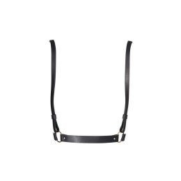 Bijoux Indiscrets Maze X Harness Black - Regulowana uprząż ze skory wegańskiej Bijoux Indiscrets