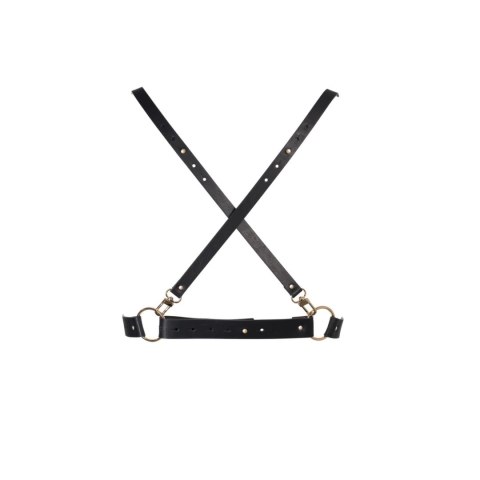 Bijoux Indiscrets Maze X Harness Black - Regulowana uprząż ze skory wegańskiej Bijoux Indiscrets Bijoux Indiscrets Maze X Harness Black - Regulowana uprząż ze skory wegańskiej Bijoux Indiscrets