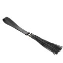 Bijoux Indiscrets Maze Tassel Flogger Black - czarny pejcz z frędzlami Bijoux Indiscrets