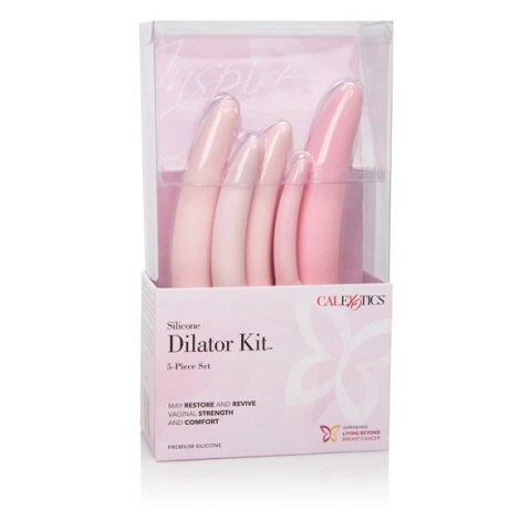 CalExotics Inspire Silicone Dilator Zestaw 5 Rozmiarow Rożowy Inspire CalExotics Inspire Silicone Dilator Zestaw 5 Rozmiarow Rożowy Inspire