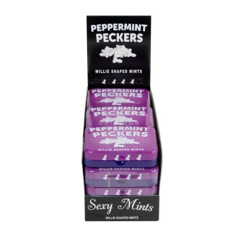 Candyprints Peppermint Peckers Mini miętowki w metalowym opakowaniu 45g Spencer & Fleetwood Candyprints Peppermint Peckers Mini miętowki w metalowym opakowaniu 45g Spencer & Fleetwood