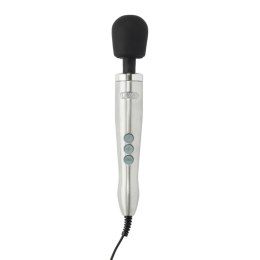 Doxy Die Cast Wand Massager Silver - aluminiowy masażer z silikonową głowicą Doxy