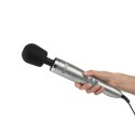 Doxy Die Cast Wand Massager Silver - aluminiowy masażer z silikonową głowicą Doxy
