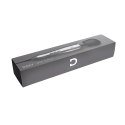Doxy Die Cast Wand Massager Silver - aluminiowy masażer z silikonową głowicą Doxy